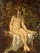 Thomas Couture Little Bather Spain oil painting artist